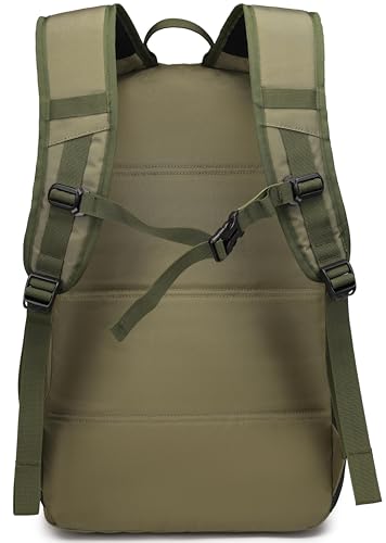 Wotony Military Tactical Backpack for Men Army 3 Days Assault Pack Bag with Molle System for Outdoor Adventures (Military green, 40L) - color: Military Green, size: 40L