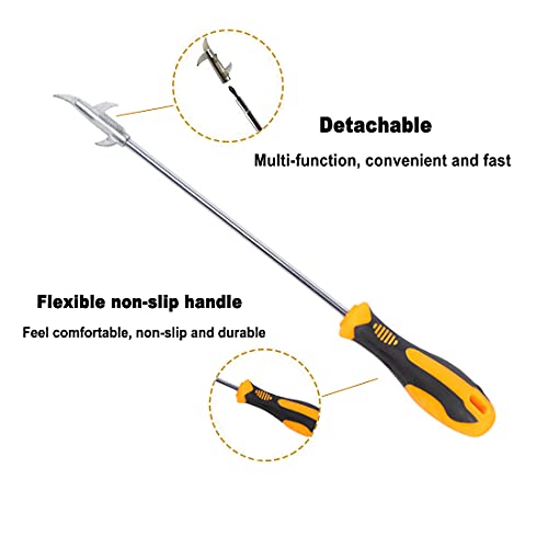 2 pcs Tire Cleaning Hook, Auto Remover Tire Stones Removing Tool for Car Motor Bike Tire Stainless Steel Hook Car Tire Cleaning Tools