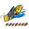 Kingdom Wasp Craw Bait Insect Bionic Floating Fishing Lures Swimbaits Hard Artificial Baits Lure for Freshwater and Saltwater Bass Carp Pike Walleye Fishing ABS Material Carbon Steel Three Book Hook - color: 07, size: 4.2g