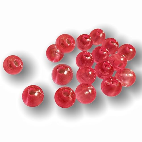 Fishing Beads for Catfish,Match with Fishing line,6mm,70/200/500 per Pack - color: red, size: 70pcs