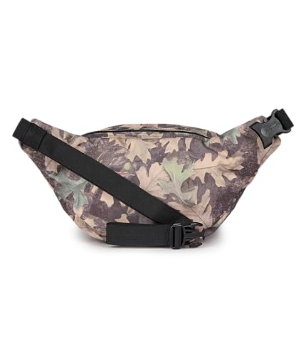 JanSport Fifth Avenue Fanny Pack Crossbody Bags for Women, Men - Stylish, Durable Waist Bag with Adjustable Belt, Main Zippered Pocket, Quick Stash Pocket - Travel Essentials - Black - color: Woodland Camo Green