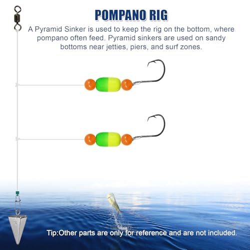 Triangle Fishing Weights 4-Sided Pyramid Sinkers Lead Fishing Weights and Sinkers for Saltwater Ocean Surf 1oz-32oz/2LB - size: 3oz-6pack