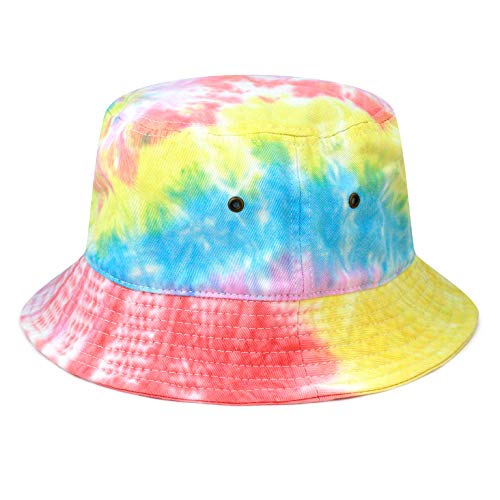 Cotton Bucket Hat Packable Sun Hat – Unisex Summer Travel Beach Fisherman Hat for Men Women Outdoor Fishing Hiking - color: 1. Color 5, size: Large-X-Large