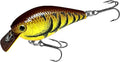 Lucky Craft LC 0.5 Squarebill Crankbait, Silent Fishing Lure for Bass Trout and Pike, Made in Japan, Freshwater Fishing Gear, Hard Bait Bass Lures - color: 514 All Chart Black Craw