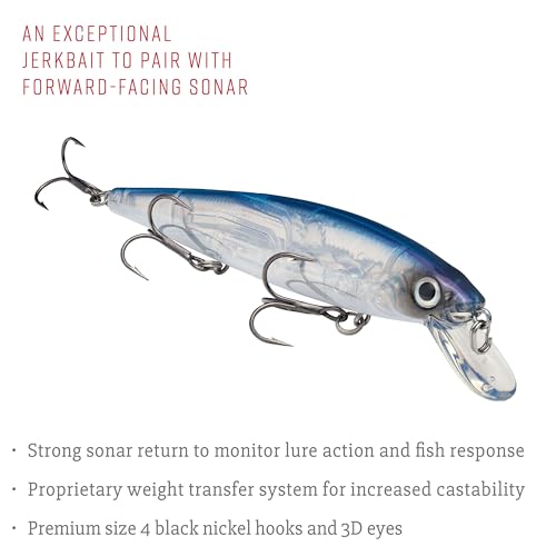 Strike King KVD Jerkbait 3 Hook - color: Pro Blue, size: 4.75 inch (Pack of 1)