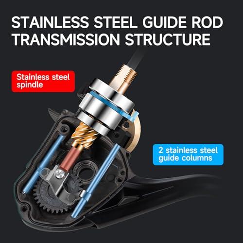 HAUT TON Spinning Reel 8000/9000/10000/12000/14000,6+1BB Metal Surf Fishing Reels,4.8:1 Gear Ratio 55lbs Drag Heavy Long Casting Inshore Saltwater Monster Fish - size: 7000, style: Ht-sw