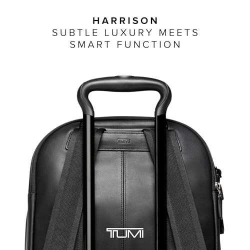 TUMI - Harrison Warren Backpack - 15-Inch Laptop Backpack - Stylish Women's & Men's Backpack for Travel & Business - Black Bombe - color: Black Bombe