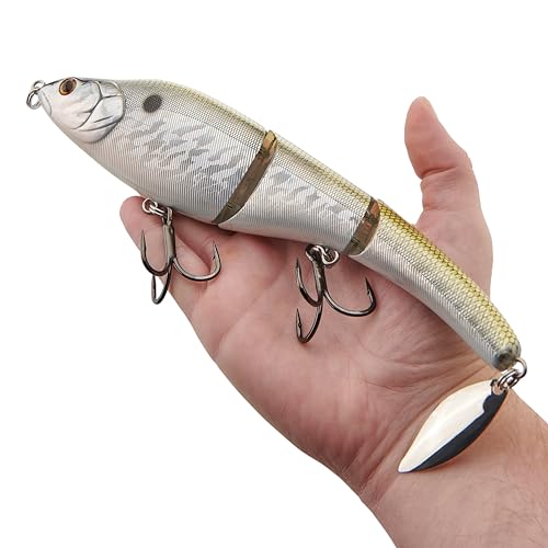 Berkley Magic Swimmer Fishing Hard Bait - color: Holo Greenie, size: 9in - 4 1/2 oz