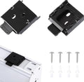 coolaroo Replacement Parts - Outside Mounted Blinds Curtain Rod Bracket Attachment, Vertical Blinds Replacement Parts, Deer Blind Brackets & mini Blind Brackets for Blinds Replacement - color: Black, size: 1 SET
