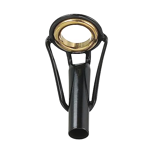 PATIKIL Fishing Rod Tip Repair Kit Stainless Steel Pole Ring Guide Replacement for Saltwater Freshwater Fishing - color: Golden, size: 4.2-5.5mm