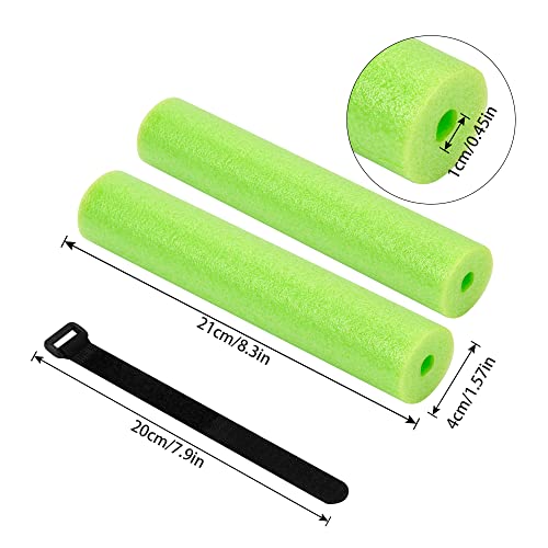 Fishing Rod Float, Floating Rod Butt Cushion, Fishing Float Tube Accessories, Kayak Fishing Rod Floater for Prevent the Narrow Rod Goes Overboard(Include Fastening Straps)