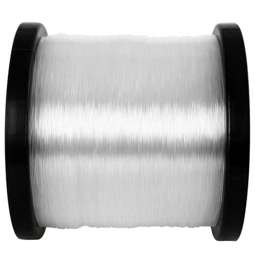 UANTA Monofilament Fishing Line, Superior Abrasion Resistance Mono Line, Ultimate Saltwater Fishing Line Leader Materials, 2025 New Fishing Line Unique Camo Design - color: CLEAR, size: 3LB(300YDS)