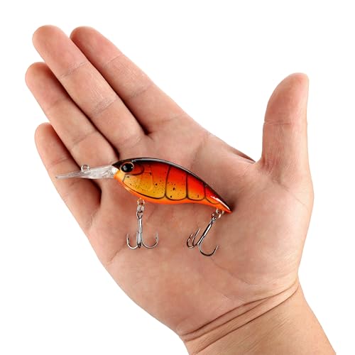 Berkley Money Badger Fishing Hard Bait - color: Fire Craw, size: 2.6 in - 6.75 (1/2 oz)