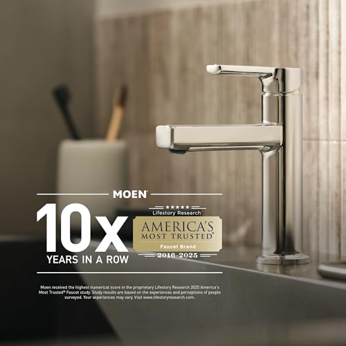 Moen 123804BN Widespread Lift Rod Kit, Brushed Nickel