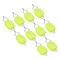 PATIKIL Fishing Line Holders, Baitcasting Reel Fishing Line Holder Clip Buckle Stopper Line Keeper Accessories - color: Yellow