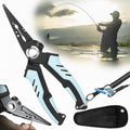 Multi-Functional Stainless Steel Fishing Pliers, Saltwater Fishing Pliers Fishing Tools, Hook Remover & Line Cutter with Non-slip Handle, for Fly Fishing, Ice Fishing, Fishing Gear, Gifts for Men (B) - color: B