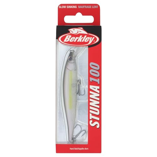 Berkley Stunna Fishing Hard Bait - color: Stealth Shad, size: 100mm - 3/8 oz