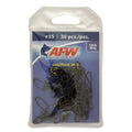 AFW Brass Coastlock Snap Swivels – Durable Fishing Gear with High-Strength Wire Snaps, Black Oxide Finish, Prevents Line Twisting & Kinking, Supports Up to 350 lb Test. - size: 36 Pieces, 150 Pound Test