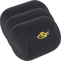 SF Neoprene Conventional Reel Covers Round Reel Case Protective Cover Shield Pouch, XXS/XS/S/M/L/XL/XXL Size, Black - color: Black-3Pcs-XL