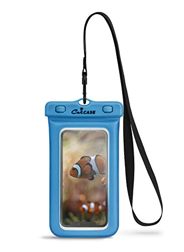 CaliCase XL Waterproof Floating Case - color: Blue