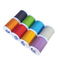 Aventik Fishing Rod Wrapping Thread for Guide Building 500D/100YDS 8PCS Nylon Thread Fishing Rod Repair Kit Fishing Rod Building Supplies - style: 8 Pack Rainbow Color Nylon Thread