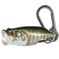 Bass Fishing Lure Keychain, Cool Bass Fish Key Chain Fishing Gifts for Men, Bass Keychains for Fishing Lovers - color: Golden Brown