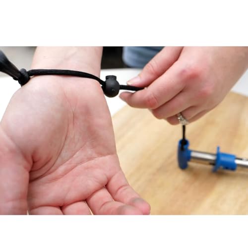 CUDA 6" Fish Lip Gripper, Durable Stainless Steel Up to 22 Lbs Fishing Accessory Tool for Freshwater Fish with Non-Slip T-Handle, Lanyard Included
