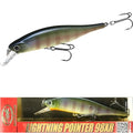 LUCKY CRAFT Lightning Pointer 98XR, Freshwater Bass Fishing Lures and Walleye Fishing Lures, 4" Slow Sinking Jerkbait, 6-7ft Depth, Largemouth Smallmouth, Tournament Fishing Gear - color: 269 BE Gill