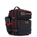 WOLFpak 25L Athletic Gym Backpack (Red Wolf) Durable 1000D Waterproof Oxford Material with MOLLE Webbing, Laptop Pocket & Dual Cup Holders, Durable Fitness/Travel/Military Daypack - color: Red Wolf