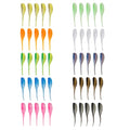 Crappie Lures Soft Plastic Baits for Crappie Panfish Fishing Lures FS/RE-02 - style: 50pcs
