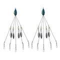 2Pcs Umbrella Rigs for Bass Stripers Fishing, Blue Freshwater Fishing Swimbait Lures Rig Kit, Lures, Baits Attractants