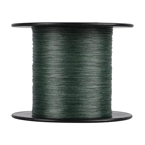 SpiderWire Stealth Braid Fishing Line - color: Moss Green, size: 3000yd, style: 6lb Break Strength