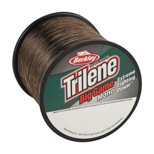 Berkley Trilene Big Game Monofilament Fishing Line - color: Coastal Brown, size: 370yd, style: 40lb Test