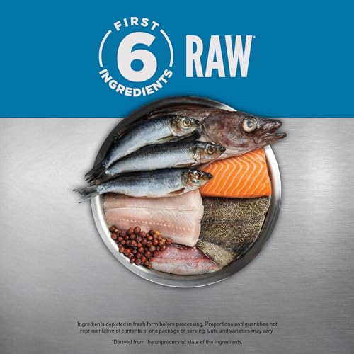 ORIJEN Grain Free High Protein Premium Dry Cat Food Six Fish Recipe 4lb Bag - size: 4 Pound (Pack of 1)