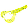 Strike King Rage Tail Craw - color: Chartreuse Pepper, size: 4 inch