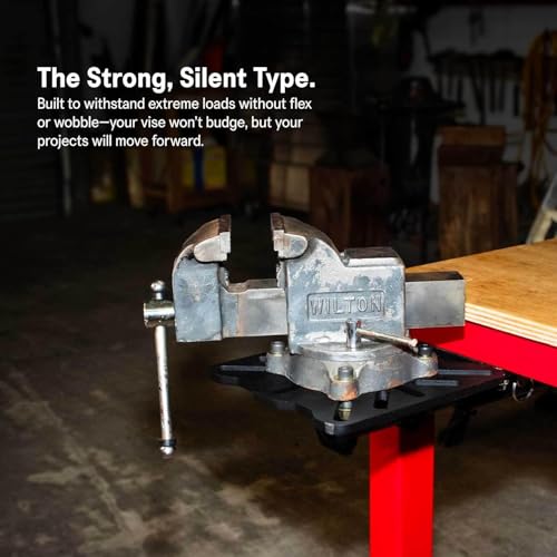 SST® Roto-Mount™ Quick-Swap Mounting Plate – Add-On Plate for 360° Rotating Bench Mount System – Laser-Cut Steel – Grade 8 Hardware Compatible – Corrosion Resistant - style: Plate