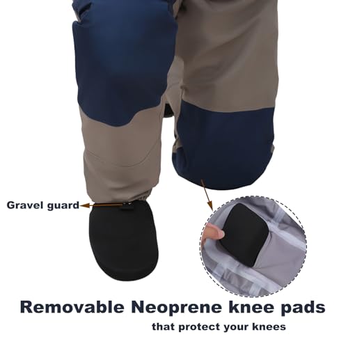 Raprance Breathable Stockingfoot Waist High Fishing Wading Pants Waders - size: X-Large