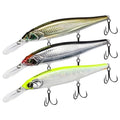 TRUSCEND Suspending Jerkbait, Rattle Minnow Lures with BKK Hooks, Freshwater Bass Trout Striper Walleye Pike Fishing Lures, Variety Pack for All Water Conditions, Premium Fishing Gear and Gifts - color: A2-4.3",0.6oz