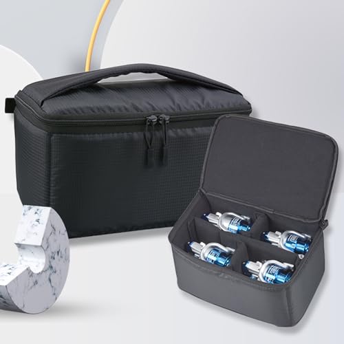 Shockproof Protective Case Internal Divider Fishing Reel Bag Reel Bag Case Splashproof Organizers Storage Storage - size: XL