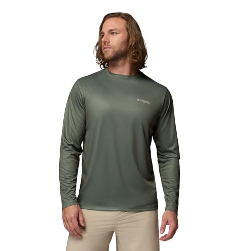 Columbia Men's Terminal Tackle PFG Fish Shine II Long Sleeve - color: Cypress, size: Large