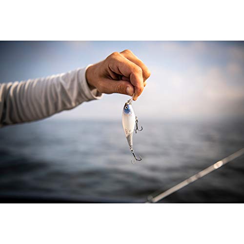 Berkley Flicker Shad Shallow - color: Slick Purple Bengal, size: 2/7 oz, 2 3/4"