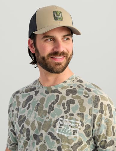 HUK Men's Drift Short Sleeve Lightweight Jersey Crew, Performance Fishing Shirt with UPF Sun Protection - color: Volcanic Ash, size: Small
