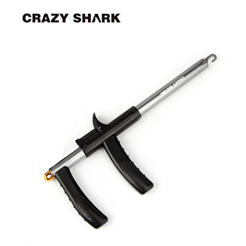 Fishing Hook Remover, Aluminum Fish Hook Remover Tool, Fish Hook Remover Tool Fishing Accessories 9.6in - color: gun metal