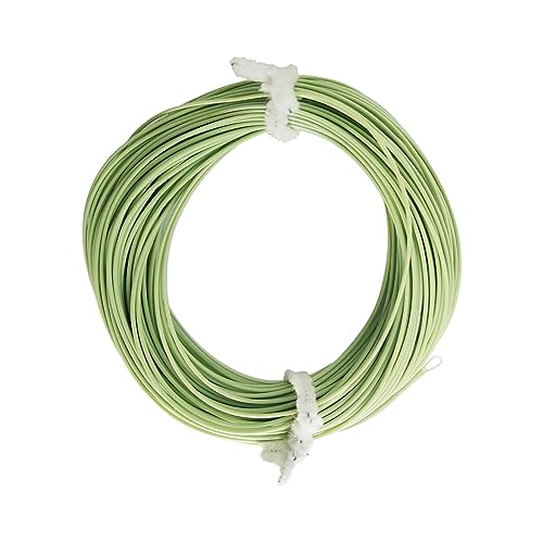 Riverruns Fly Fishing Floating Line with Welded Loop Weight Forward Fly Lines 85FT WF3 4 5 6 7 8F - color: Single Moss Green, size: WF5F
