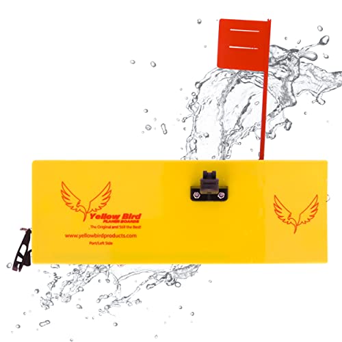 Yellow Bird Planer Board for Fishing - Available in 4 Sizes - style: 10 Inch - (1) Left