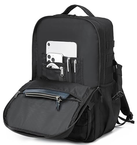 Wotony Tactical Backpack - Military waterproof backpack with multiple pockets and tactical gear for the outdoors (Gray Maple Leaf, 35L) - color: Gray Maple Leaf, size: 35L