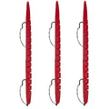 Delong Lures Fishing Lures, Made in America, Pre-Rigged Weedless Bass Lures for Fishing, Segemented Soft Platisc Fishing Bait, Fishing Worm Lure, Fishing Tackle Kit - color: Red Bug