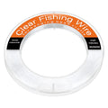 Clear Fishing Line Wire 755 ft, Invisible Monofilament Fishing Line Wire, Nylon String for Hanging Balloons Garland Crafts Picture Decorations, Clear String Threads Cords WUINOID - style: 0.45mm/755ft