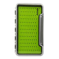 Aventik Silicone Fly Boxes Super Slim Waterproof Best Pocket Sizes Fly Fishing Storage 7.36"X4.02"X0.63"/5.39"X3.74" X0.63'(1pc-g048lb) - style: 1PC-G048LB:7.36"X4.02"X0.63"