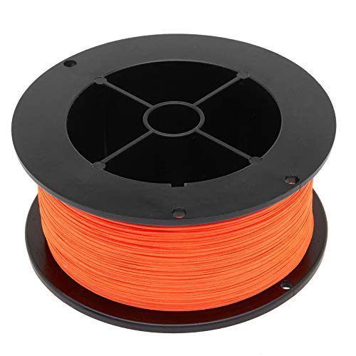 Rio Products Dacron Fly Line Backing – High-Strength Braided Line with Low Stretch – Super Smooth, Easy-to-Knot Fly Reel Backing – 20lb / 30lb – Multiple Colors & Lengths - color: Orange, size: 20LB - 5,000YD